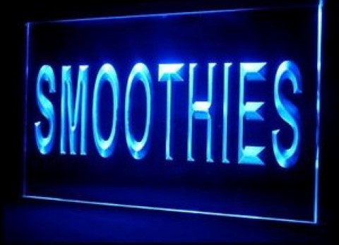 Smoothies Fruit Juice Cafe LED Neon Sign